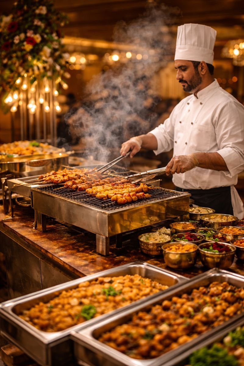 Indian Chef Live Counter